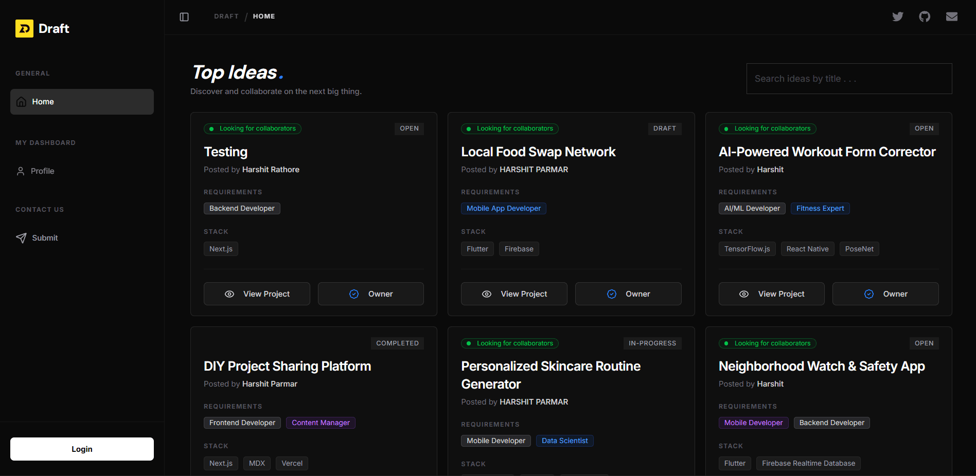 Collaborative team building ideas together